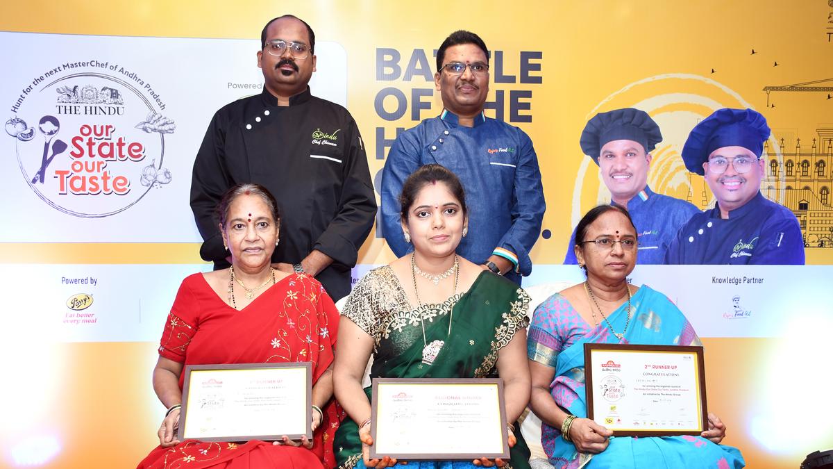 Nagalakshmi Parvathi wins the Guntur round of The Hindu ‘Our State Our Taste’ cookery contest 